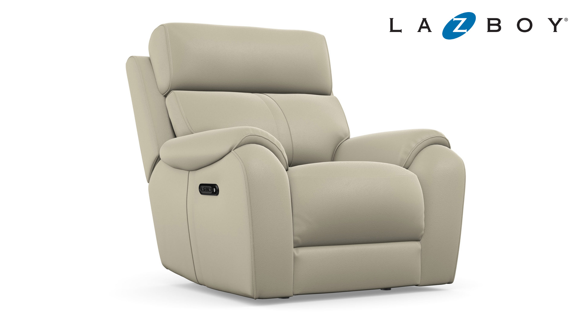 La-Z-Boy Winchester electric recliner chair in Tutti Steel leather